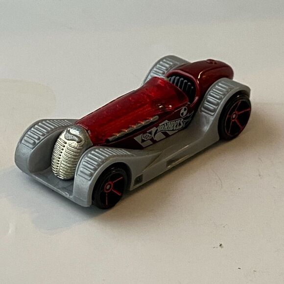 Mattel Hot Wheels Brit Speed Diecast Car Track Builder Multipack 2008 Red - Picture 6 of 8